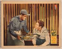 1d597 YOU ONLY LIVE ONCE LC '37 Fritz Lang noir, close up of Henry Fonda getting dinner in prison!