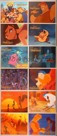 1e013 HERCULES 12 color 11x14 stills '97 Walt Disney Ancient Greece fantasy cartoon!