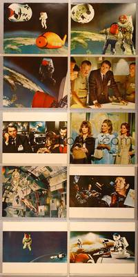 1e021 MAROONED 10 color 11x14 stills '69 Gregory Peck & Gene Hackman, cool outer space images!