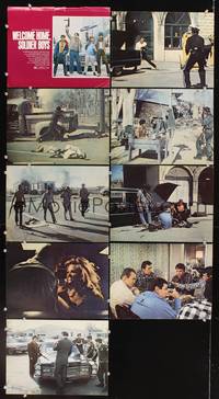 1e063 WELCOME HOME SOLDIER BOYS 9 color 11x14 stills '71 Joe Don Baker, Alan Vint, Paul Koslo!