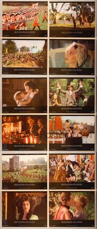 1e010 BARRY LYNDON 12 Italian/English LCs '75 Stanley Kubrick, Ryan O'Neal, romantic war melodrama!