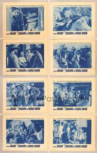 1e543 TREASURE OF THE SIERRA MADRE 8 LCs R56 Humphrey Bogart, Tim Holt & Walter Huston!