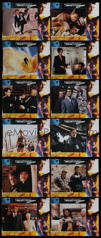 1e015 WORLD IS NOT ENOUGH 12 LCs '99 Pierce Brosnan as James Bond, Sophie Marceau!