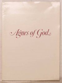 1f181 AGNES OF GOD presskit '85 directed by Norman Jewison, Jane Fonda, nun Meg Tilly