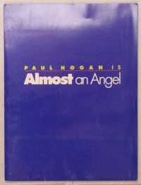 1f183 ALMOST AN ANGEL presskit '90 Paul Hogan, Elias Koteas, Linda Kozlowski