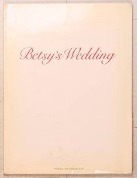 1f190 BETSY'S WEDDING presskit '90 star & director Alan Alda, Molly Ringwald, Bishop, Kahn, Pesci