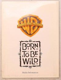 1f195 BORN TO BE WILD presskit '95 many images of Wil Horneff & his beloved gorilla!