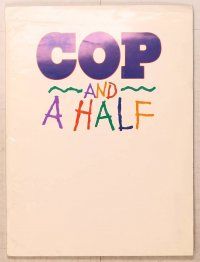 1f212 COP & A HALF presskit '93 directed by Henry Winkler, Burt Reynolds & Norman Golden!
