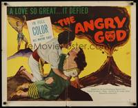 1g011 ANGRY GOD style B 1/2sh '48 a love so great it defied the angry god, art of exploding volcano