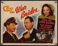 1g071 G.I. WAR BRIDES style A 1/2sh '46 James Ellison, pretty Anna Lee, Harry Davenport!
