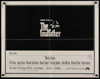 1g073 GODFATHER int'l 1/2sh '72 Marlon Brando & Al Pacino in Francis Ford Coppola crime classic!