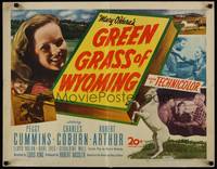 1g076 GREEN GRASS OF WYOMING 1/2sh '48 pretty Peggy Cummins, Charles Coburn!
