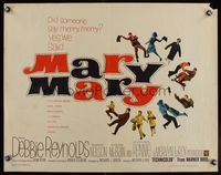 1g141 MARY MARY 1/2sh '63 Debbie Reynolds, Barry Nelson, Michael Rennie, musical comedy!