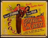 1g163 PATRICK THE GREAT 1/2sh '44 wacky image of Donald O'Connor & Peggy Ryan!