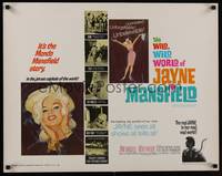 1g234 WILD, WILD WORLD OF JAYNE MANSFIELD 1/2sh '68 many super sexy images, she shows & tells all!