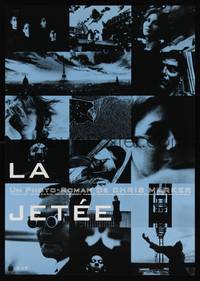 1g457 LA JETEE Japanese '90 Chris Marker French sci-fi, cool montage of bizarre images!