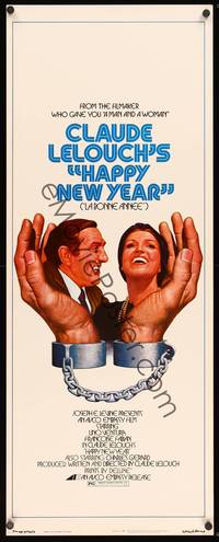 1h264 HAPPY NEW YEAR insert '74 Claude Lelouch's La Bonne Annee, Lino Ventura, Francoise Fabian