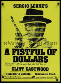 1k033 FISTFUL OF DOLLARS Dutch R80s Sergio Leone's Per un Pugno di Dollari, art of Clint Eastwood!