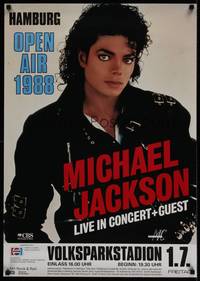 1k109 MICHAEL JACKSON LIVE IN CONCERT & GUEST German '88 the King of Pop in Hamburg Germany!