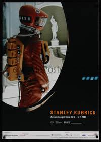 1k113 STANLEY KUBRICK EXHIBITION German museum/art exhibition poster '04 great image from 2001: A Space Odyssey!