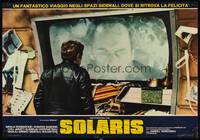 1k505 SOLARIS Italian photobusta '77 Andrei Tarkovsky's original Russian version, Solyaris!