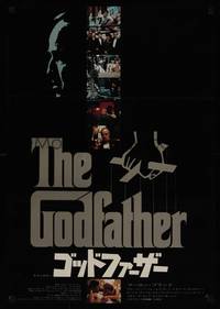1k392 GODFATHER Japanese '72 Marlon Brando & Al Pacino in Francis Ford Coppola crime classic!