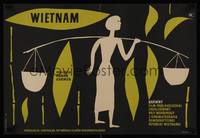 1k241 VIETNAM Polish 16x24 '58 Roman Karmen's Wietnam, cool art by Marian Stachurski!