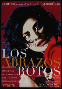 1k043 BROKEN EMBRACES Spanish '09 Pedro Almodovar's Los abrazos rotos, super c/u of Penelope Cruz!