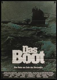 1m085 DAS BOOT German 33x47 '81 The Boat, Wolfgang Petersen German World War II submarine classic!