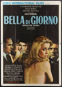 1m180 BELLE DE JOUR Italian 2p '67 Luis Bunuel, close up of sexy naked Catherine Deneuve!