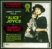 1p043 SONG OF THE SOUL glass slide '18 Alice Joyce is healed by the balm of love & devotion!