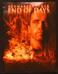 1p178 END OF DAYS presskit '99 Arnold Schwarzenegger, Gabriel Byrne, Kevin Pollack
