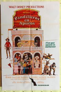 1s628 APPLE DUMPLING GANG Spanish/U.S. 1sh '75 Disney, Knotts in the motion picture of profound nonsense!