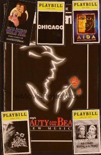 1t025 LOT OF 13 PLAYBILLS lot '94 Beauty & the Beast, Chicago, Aida, Gypsy + more!