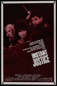 1v310 INSTANT JUSTICE int'l 1sh '86 Michael Pare, Tawny Kitaen, Peter Crook