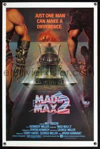 1v366 MAD MAX 2: THE ROAD WARRIOR int'l 1sh '81 Mel Gibson returns as Mad Max, art by Obrero!