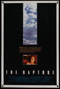 1v444 RAPTURE 1sh '91 Mimi Rogers & David Duchovny find God then lose Him again!