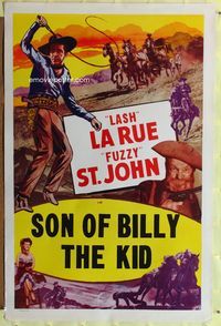 1v490 LASH LA RUE '50s Al 'Fuzzy' St. John, Son of Billy The Kid!
