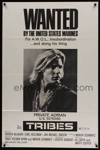 1v542 TRIBES 1sh '71 Jan-Michael Vincent is wanted by the United States Marines!