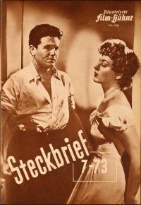 1x126 HE RAN ALL THE WAY German program '52 different images of John Garfield & Shelley Winters!