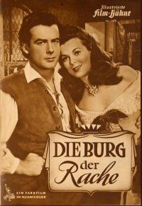 1x136 LORNA DOONE German program '52 swashbuckler Richard Greene & pretty Barbara Hale, different!