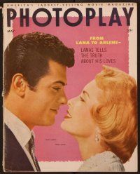 1x050 PHOTOPLAY magazine May 1953 Janet Leigh & Tony Curtis by Ruzzie Green from Houdini!