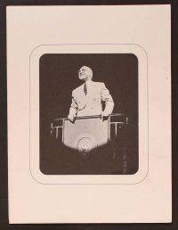 1x163 GIVE 'EM HELL HARRY presskit '75 James Whitmore's 1-man show as President Harry S. Truman!