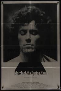 1y527 MARCH OF THE SPRING HARE 1sh '69 strange black comedy, even stranger image!