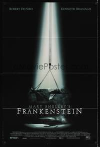 1y535 MARY SHELLEY'S FRANKENSTEIN 1sh '94 Kenneth Branagh directed, Robert De Niro as the monster!