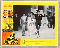 1z169 4 CLOWNS LC #7 '70 dancing groom Charley Chase bewilders his bride!