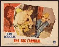 1z182 ACE IN THE HOLE LC #7 '51 Billy Wilder classic, barechested Kirk Douglas with sheriff!