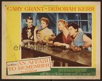 1z186 AFFAIR TO REMEMBER LC #4 '57 Cary Grant & Deborah Kerr drinking at bar with eavesdroppers!