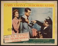 1z188 AFFAIR TO REMEMBER LC #7 '57 Cary Grant won't let photographer take his pic w/Deborah Kerr!