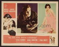 1z192 ALL THE FINE YOUNG CANNIBALS LC #5 '60 split image of Robert Wagner & sexiest Natalie Wood!